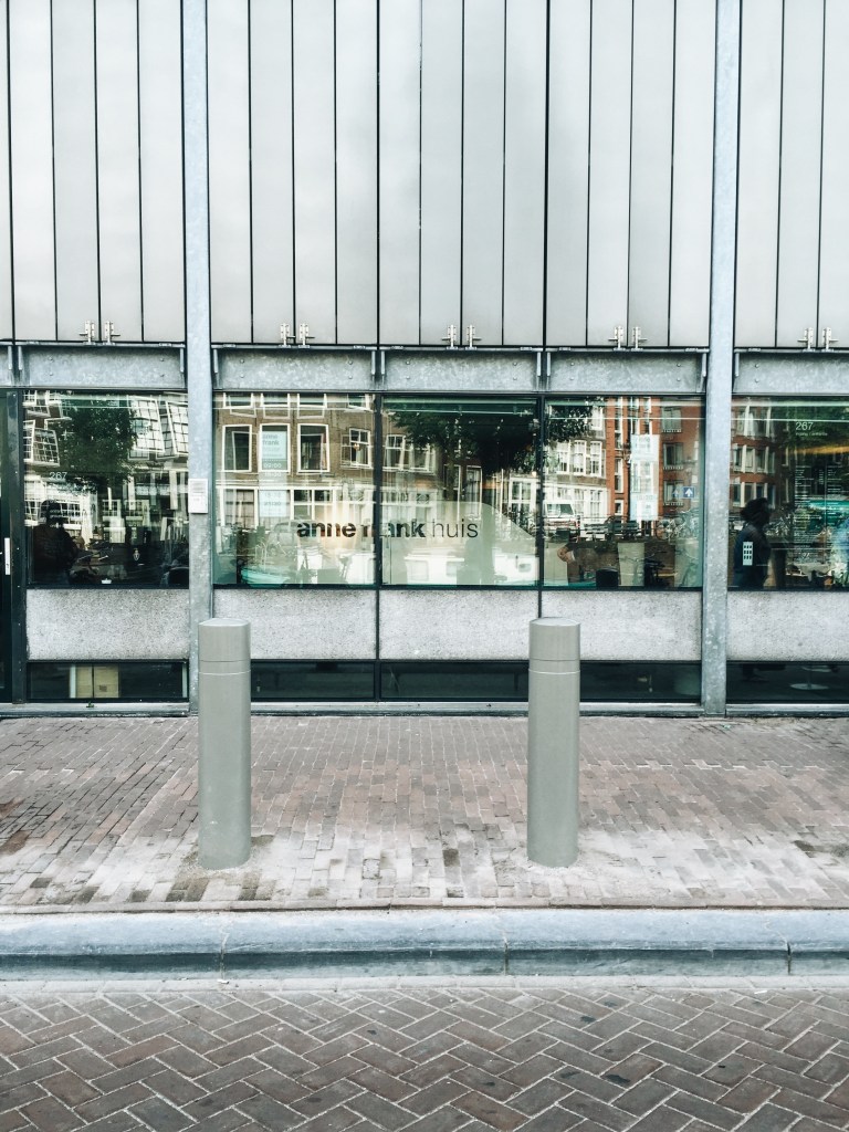 Outside Anne Frank House