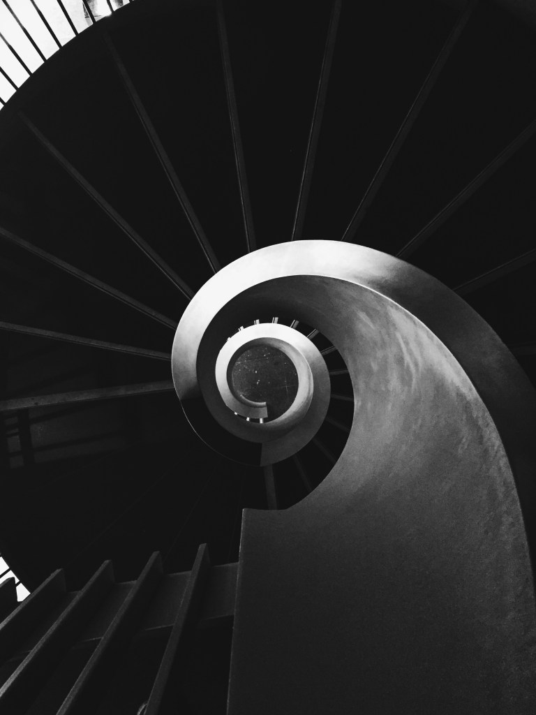 Spiral staircase in Micropia